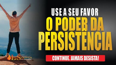 Persistência: O Poder da Persistência