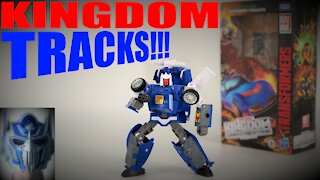 Transformers War for Cybertron - Kingdom Tracks Review