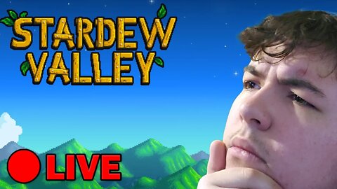 Let's try this whole streaming thing | Stardew Valley But I Cannot Farm