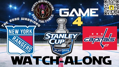 JOIN US 2024 Stanley Cup Playoffs: Rangers vs. Capitals Eastern 1st Round GAME#4 WATCH ALONG WITH US