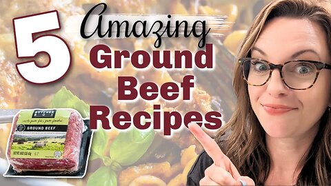 5 of the ⭐BEST⭐ Ground Beef recipes! | Easy Winner Dinners