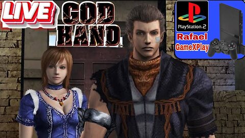 GOD HAND 🔥 (PS2/HD) HARD - Jogando Em Live 🕹️