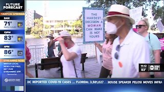 Abortion protests in Tampa