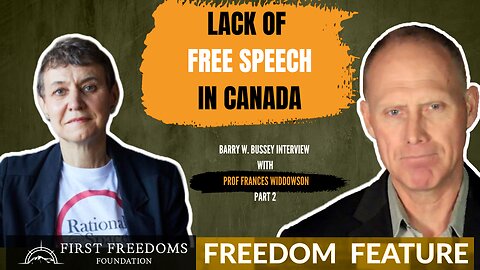 Part Two: Lack of Free Speech in Canada - Interview with Frances Widdowson