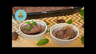 Homemade Chocolate Orange Ice Cream / Σπιτικό Παγωτό Σοκολάτα Πορτοκάλι