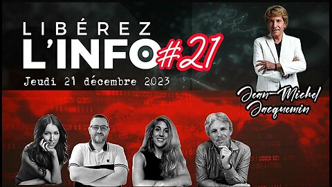 LIBÉREZ L'INFO #21 avec Jean-Michel Jacquemin-Raffestin, auteur - 21.12.23