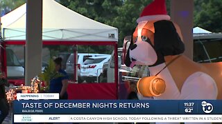 Taste of December Nights returns with more food, holiday spirit