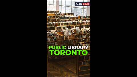 Public library Toronto #factsnews #shorts