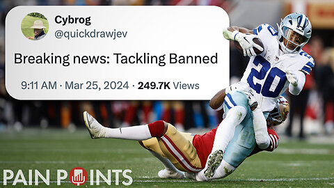 NFL Players Reaction's to Controversial Hip Tackle Ban are Hilarious