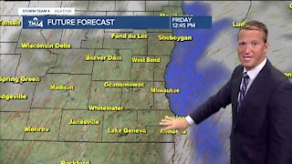 Sunny, cooler weekend ahead