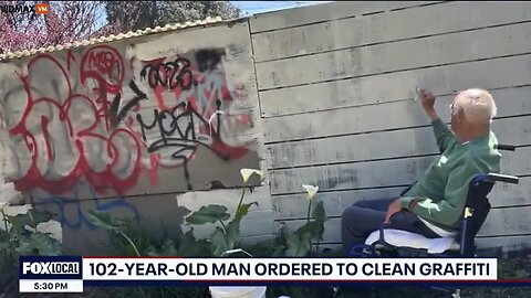 Oakland Is Going After 102-Year-Old Man For Not Cleaning Graffiti On His Property Put There By Thugs