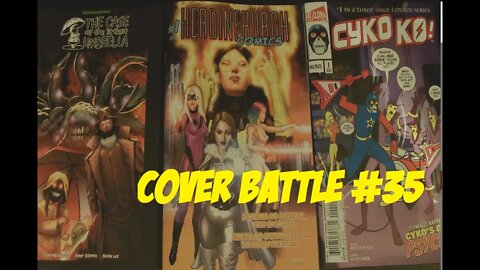 Cover Battle -The Littlest Umbrella, Heroineburgh, Cyko Ko, (Formerly Comic Pron) #35