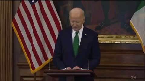 Potato Biden can't even say anything for upcoming Irish on St. Patrick's Day