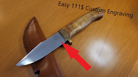 Easy knife engraving setup/Short Version