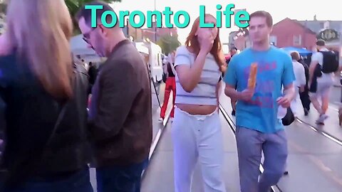 Toronto life during summerfest 🇨🇦 evening tour