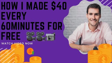 How I made $40 every 60mins from this legit site.