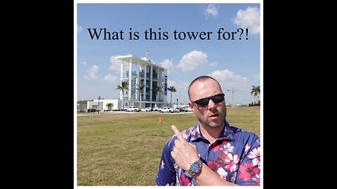 What's that tower and lake next to University Town Center in Sarasota Florida for? I tell you what!