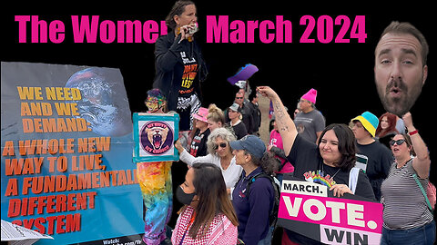 Communists, Leftists, Progressives, and Liberals - Inside the Women’s March, Phoenix, AZ 2024