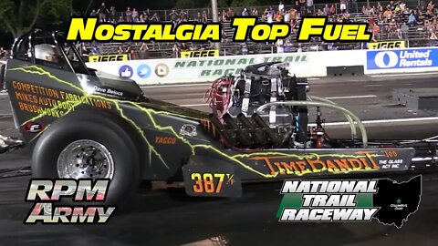 Nostalgia Top Fuel Night of Thunder National Trail Raceway