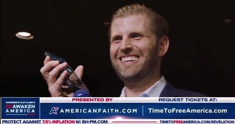 "Trump Spoke Briefly To The Crowd" When Eric Trump Called his Dad