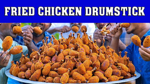 FRIED CHICKEN DRUMSTICK | Chicken Fry Recipe with Mashed Potato | CHICKEN DRUMSTICKS |