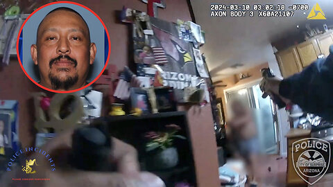 Bodycam footage shows Police shoot armed suspect in Surprise, AZ after domestic violence call