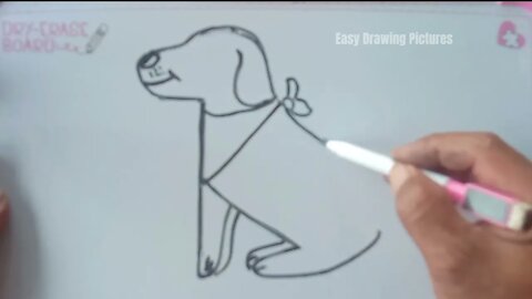 Easy Drawing Pictures: Learn to draw dog puppies