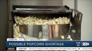 Movie theaters could face a popcorn shortage