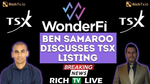 WonderFi Technologies CEO Ben Samaroo Discusses TSX listing (TSX:WNDR) (OTC:WONDF)