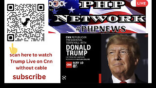 Live with President Donald Trump on CNN! Stream with PHP!