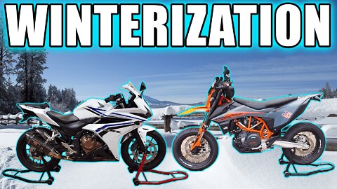 How to Winterize Any Motorcycle - The Important Stuff
