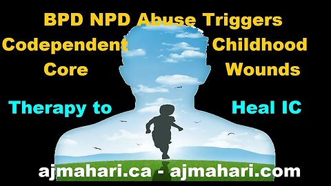 BPD NPD Abuse Triggers Codependents' Childhood Core Wounds - Therapy is How To Heal