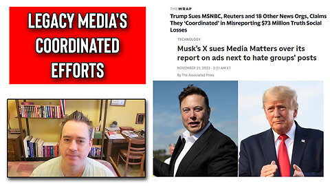 The Friday Vlog Donald Trump And Elon Musk Sue Legacy Media For Fraud
