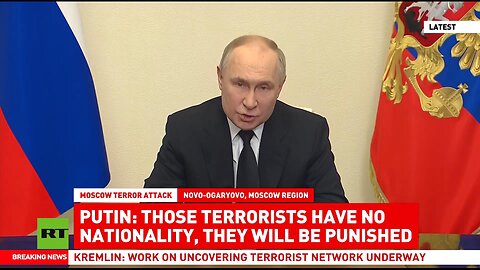 President Putin: Terrorists planned escape route through border with Ukraine