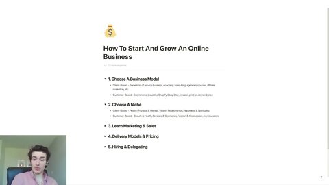 The B.N.L.D.H. Framework To Starting And Growing Any Online Business