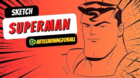 Unleash Your Inner Superhero: Learn to Draw Man of Steel Superman! 🦸‍♂️✏️