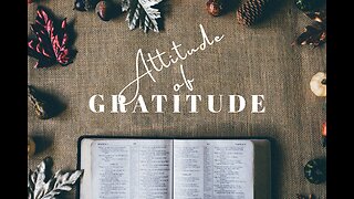 Attitude of Gratitude