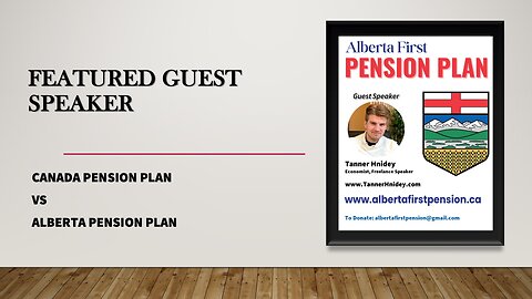 Tanner Hnidey - Alberta First Pension Plan
