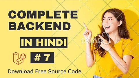 Full Course Backend Development | Learn Complete Backend Development From Scratch | Part - 7