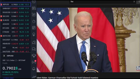 "FAKE WAR SANCTIONS"Joe Biden and Chancellor OLAF SCHOLZ "WORKING CLOSING TO ORGANIZING A FAKE WAR"