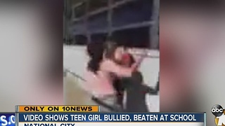 Video shows teen girl bullied, beaten at school