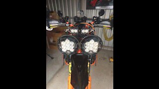 KTM 1290 SUPER ENDURO BAJA DESIGN LIGHTS