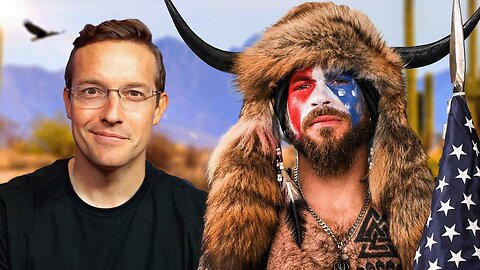 MAGA Shaman Jacob Chansley Taught Me How To Be A Shaman in the Desert | This is WILD 👀🦅🔥