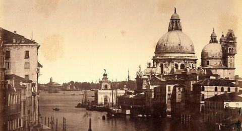 Pre-1900 Venice, Italy: Photographs by Carlo Ponti; Alethoscope & The “Great Council” [Old World]