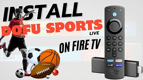 Install Best Sports App for FireStick 2024 Download Dufo live steaming Sports on FireStick