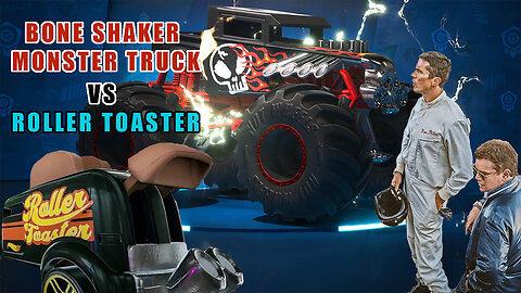Hot Wheels Unleashed 2: Turbocharged | Bone Shaker Monster Truck vs Roller Toaster – ThreeLayer Cake
