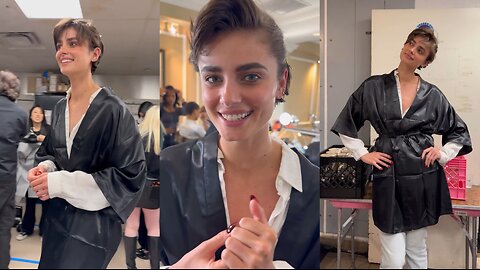 Exclusive Look at Taylor Hill Rocking RETROFÊTE's Stunning Collection!