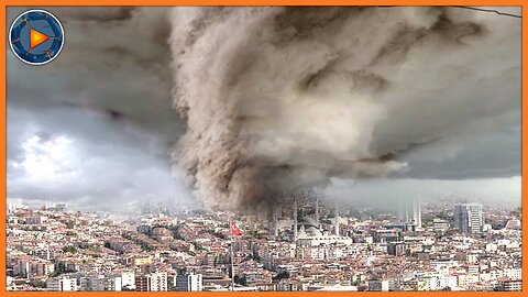 Tornado en Turquía Vientos de 250 kilómetros por hora