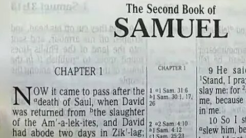 2 Samuel: Chapters 01-03