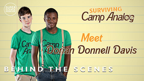 Meet Dorian Donnell Davis | On the Set of Surviving Camp Analog (2022) Interviews | BehindtheScenes
